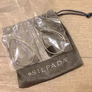 The go with everything silver hoops